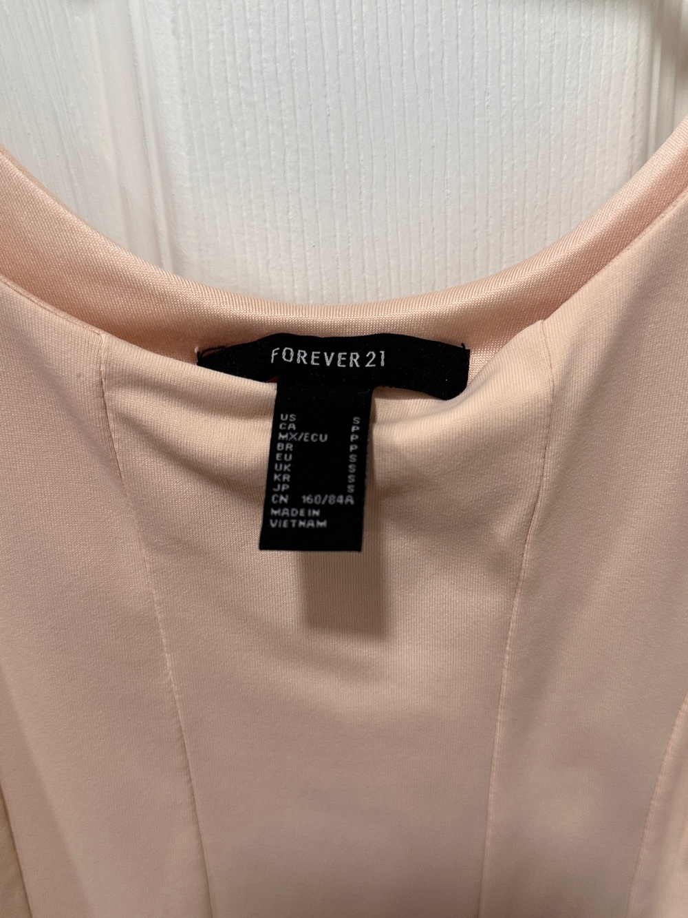 Forever 21 Light Nude Midi Dress - Picture 4 of 4